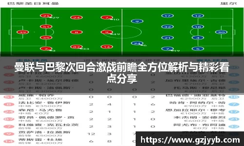 曼联与巴黎次回合激战前瞻全方位解析与精彩看点分享
