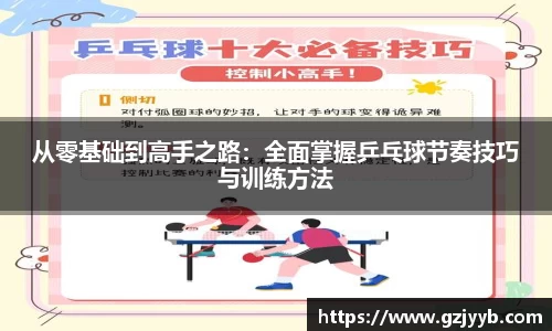 从零基础到高手之路：全面掌握乒乓球节奏技巧与训练方法